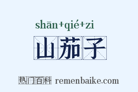 山茄子是什么意思的图片